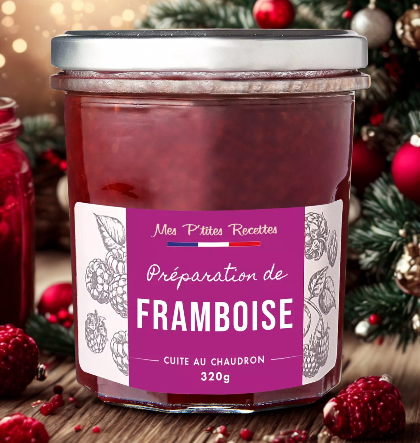 Confiture de Framboise - cuite au chaudron