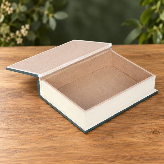 Boîte de rangement livre Green Witch