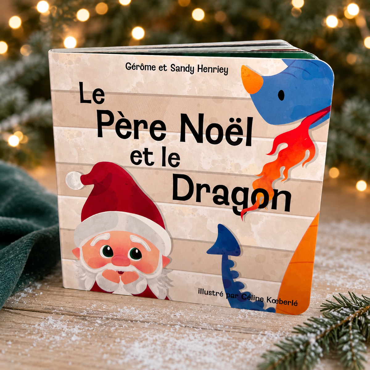 Le Père Noël et le Dragon – Livre jeunesse