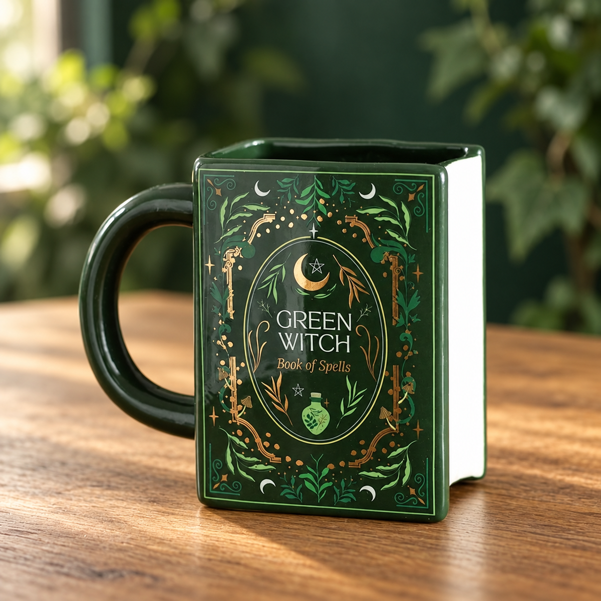 Mug grimoire Green Witch 450 ml