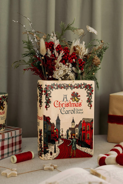 Vase-livre en céramique « A Christmas Carol »
